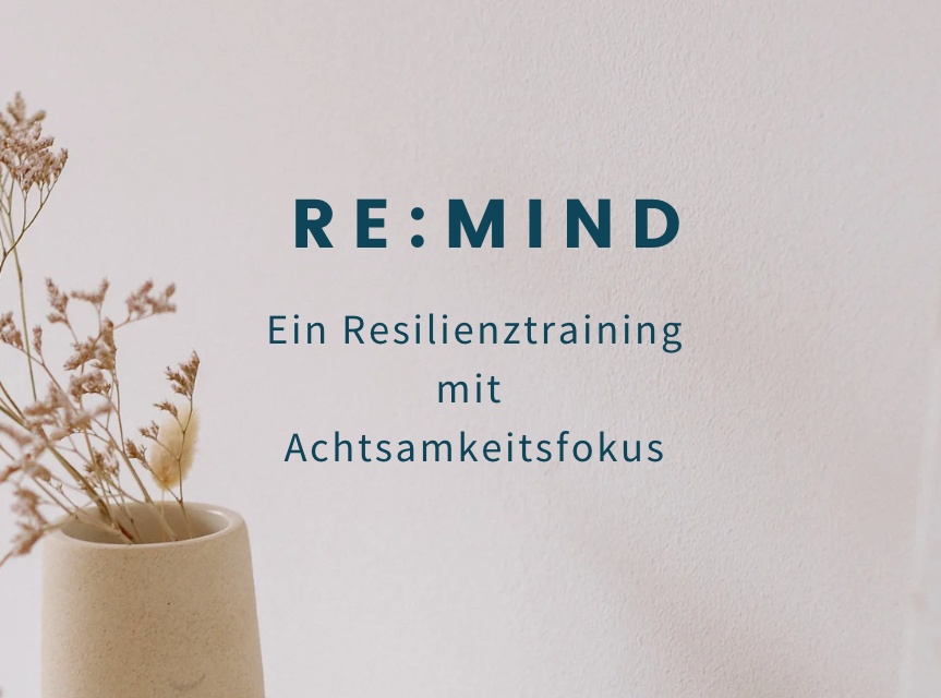 Resilienztrainer werden mit den Präventiosnkurs §20 RE:MIND